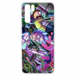 Чохол для Oppo A91 / Reno3Rick and Morty cartoon - PrintSalon