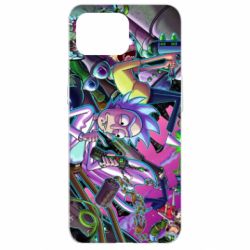 Чохол для Oppo Reno 4 Lite Rick and Morty cartoon - PrintSalon