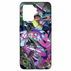 Чохол для Oppo Reno 5 Lite Rick and Morty cartoon - PrintSalon