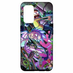 Чохол для Oppo Reno 5 4G Rick and Morty cartoon - PrintSalon