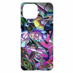 Чохол для Xiaomi Mi11 Lite Rick and Morty cartoon - PrintSalon