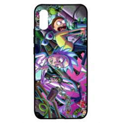 Чохол для Xiaomi Redmi 9a Rick and Morty cartoon - PrintSalon