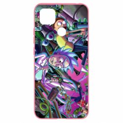 Чохол для Xiaomi Redmi 9c Rick and Morty cartoon - PrintSalon