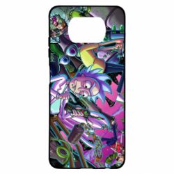 Чохол для Xiaomi Poco X3 Rick and Morty cartoon - PrintSalon