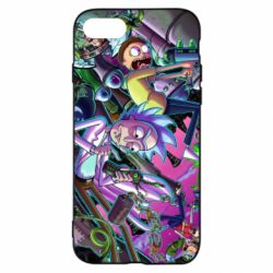 Чохол для iPhone SE 2022 Rick and Morty cartoon - PrintSalon