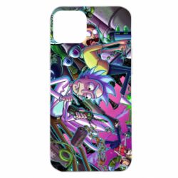 Чохол для iPhone 14 Plus Rick and Morty cartoon - PrintSalon