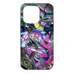 Чохол для iPhone 14 Pro Rick and Morty cartoon - PrintSalon