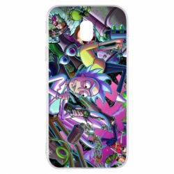 Чохол для Samsung J3 2017 Rick and Morty cartoon - PrintSalon