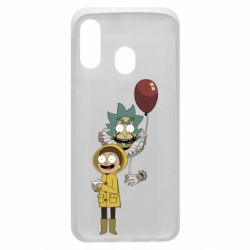 Чехол для Samsung A40 Rick and Morty: It 2 - PrintSalon