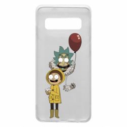 Чехол для Samsung S10 Rick and Morty: It 2 - PrintSalon