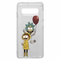 Чехол для Samsung S10+ Rick and Morty: It 2 - PrintSalon