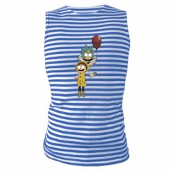 Майка-тельняшка Rick and Morty: It 2 - PrintSalon