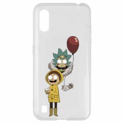 Чехол для Samsung A01/M01 Rick and Morty: It 2