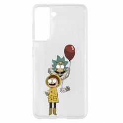 Чехол для Samsung S21 Rick and Morty: It 2