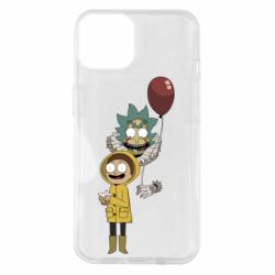 Чехол для iPhone 14 Rick and Morty: It 2