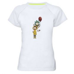 Женская футболка для спорта Rick and Morty: It 2 - PrintSalon