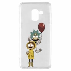 Чехол для Samsung A8 2018 Rick and Morty: It 2 - PrintSalon