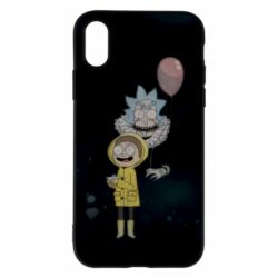 Чохол для iPhone X/Xs Rick and Morty: It - PrintSalon