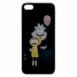 Чохол для iphone 5/5S/SE Rick and Morty: It - PrintSalon