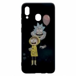 Чохол для Samsung A20 Rick and Morty: It - PrintSalon