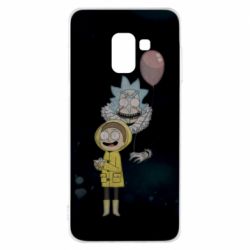 Чохол для Samsung A8 2018 Rick and Morty: It - PrintSalon
