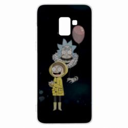 Чохол для Samsung A8+ 2018 Rick and Morty: It - PrintSalon