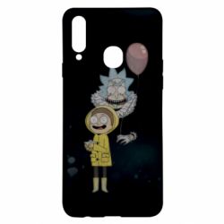 Чохол для Samsung A20s Rick and Morty: It - PrintSalon