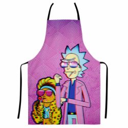 Фартух з 3D принтом Rick and Morty Miami - PrintSalon