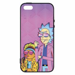 Чохол для iphone 5/5S/SE Rick and Morty Miami - PrintSalon