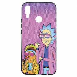 Чохол для Huawei P Smart Plus 2018 Rick and Morty Miami - PrintSalon