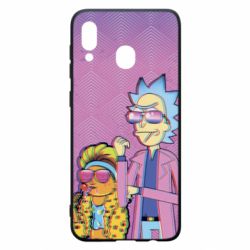 Чохол для Samsung A30 Rick and Morty Miami - PrintSalon