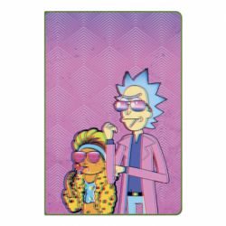 Блокнот з принтом Rick and Morty Miami - PrintSalon