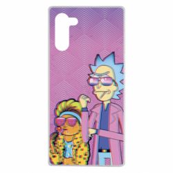 Чохол для Samsung Note 10 Rick and Morty Miami - PrintSalon