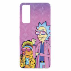 Чохол для Huawei P Smart 2021 Rick and Morty Miami - PrintSalon