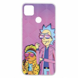 Чохол для Xiaomi Redmi 9c Rick and Morty Miami - PrintSalon