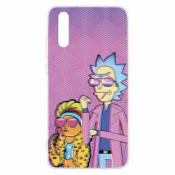 Чохол для Huawei P20 Rick and Morty Miami - PrintSalon