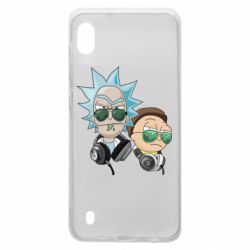 Чехол для Samsung A10 Rick and Morty on style