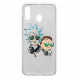 Чехол для Samsung A20 Rick and Morty on style - PrintSalon