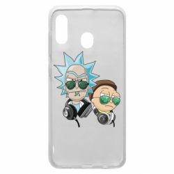 Чехол для Samsung A30 Rick and Morty on style - PrintSalon