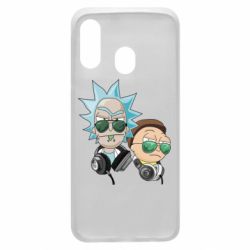 Чехол для Samsung A40 Rick and Morty on style - PrintSalon