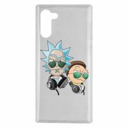 Чехол для Samsung Note 10 Rick and Morty on style - PrintSalon
