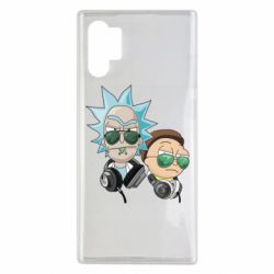 Чехол для Samsung Note 10 Plus Rick and Morty on style