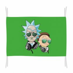 Флаг Rick and Morty on style - PrintSalon