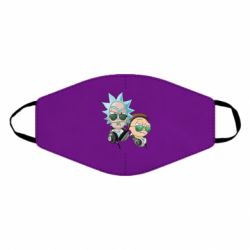 Маска многоразовая Rick and Morty on style - PrintSalon