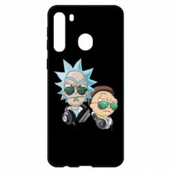 Чехол для Samsung A21 Rick and Morty on style - PrintSalon