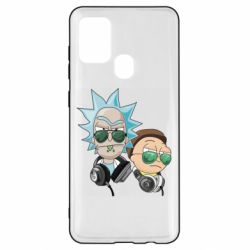 Чехол для Samsung A21s Rick and Morty on style - PrintSalon
