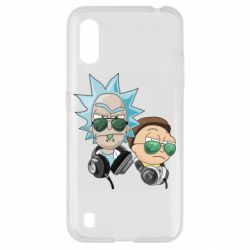 Чехол для Samsung A01/M01 Rick and Morty on style