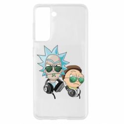 Чехол для Samsung S21 Rick and Morty on style - PrintSalon
