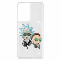 Чехол для Samsung S21 Ultra Rick and Morty on style - PrintSalon