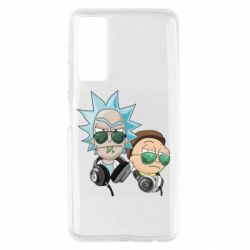 Чехол для Huawei P Smart 2021 Rick and Morty on style - PrintSalon